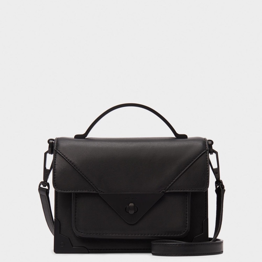 DKNY Jaxone Flap crossbody leather bag